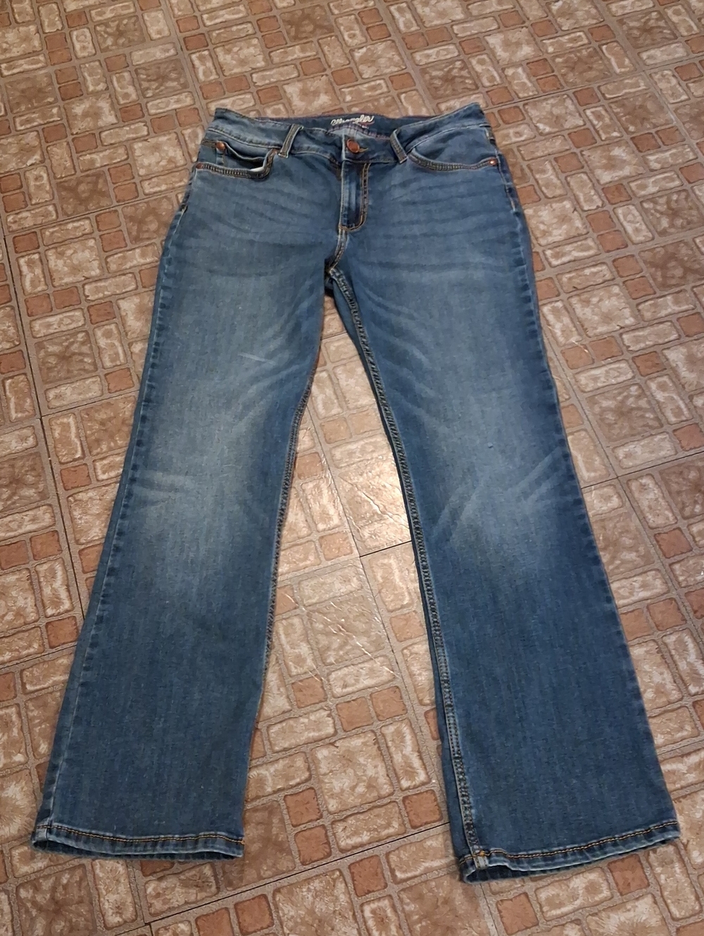 Wrangler Women's Blue Flare Jeans